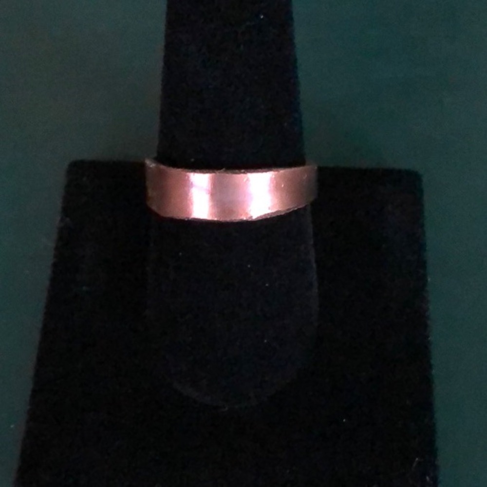 Vintage Estate Copper Handmade Ring